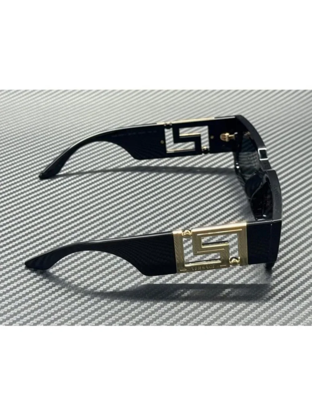 New Versace Men Black Sunglasses 54-21-140